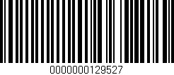 Código de barras (EAN, GTIN, SKU, ISBN): '0000000129527'