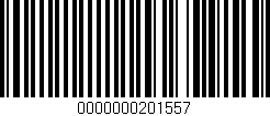 Código de barras (EAN, GTIN, SKU, ISBN): '0000000201557'