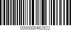 Código de barras (EAN, GTIN, SKU, ISBN): '0000000462822'