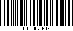Código de barras (EAN, GTIN, SKU, ISBN): '0000000486873'