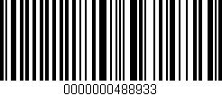 Código de barras (EAN, GTIN, SKU, ISBN): '0000000488933'