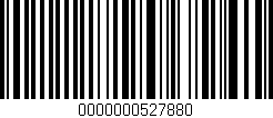 Código de barras (EAN, GTIN, SKU, ISBN): '0000000527880'