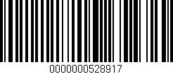 Código de barras (EAN, GTIN, SKU, ISBN): '0000000528917'