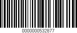 Código de barras (EAN, GTIN, SKU, ISBN): '0000000532877'