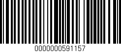 Código de barras (EAN, GTIN, SKU, ISBN): '0000000591157'