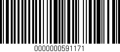 Código de barras (EAN, GTIN, SKU, ISBN): '0000000591171'