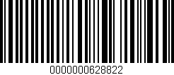 Código de barras (EAN, GTIN, SKU, ISBN): '0000000628822'