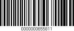 Código de barras (EAN, GTIN, SKU, ISBN): '0000000655811'