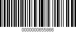 Código de barras (EAN, GTIN, SKU, ISBN): '0000000655866'