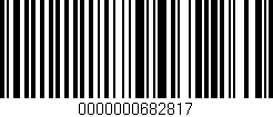 Código de barras (EAN, GTIN, SKU, ISBN): '0000000682817'