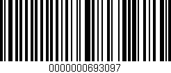Código de barras (EAN, GTIN, SKU, ISBN): '0000000693097'