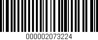 Código de barras (EAN, GTIN, SKU, ISBN): '000002073224'