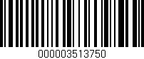 Código de barras (EAN, GTIN, SKU, ISBN): '000003513750'