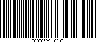 Código de barras (EAN, GTIN, SKU, ISBN): '00000529-100-G'