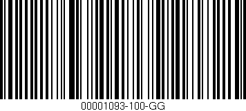 Código de barras (EAN, GTIN, SKU, ISBN): '00001093-100-GG'
