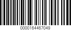Código de barras (EAN, GTIN, SKU, ISBN): '0000164467049'