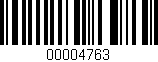 Código de barras (EAN, GTIN, SKU, ISBN): '00004763'