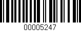 Código de barras (EAN, GTIN, SKU, ISBN): '00005247'