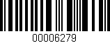 Código de barras (EAN, GTIN, SKU, ISBN): '00006279'