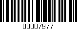 Código de barras (EAN, GTIN, SKU, ISBN): '00007977'