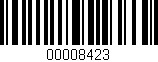 Código de barras (EAN, GTIN, SKU, ISBN): '00008423'