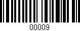Código de barras (EAN, GTIN, SKU, ISBN): '00009'