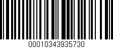 Código de barras (EAN, GTIN, SKU, ISBN): '00010343935730'