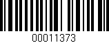 Código de barras (EAN, GTIN, SKU, ISBN): '00011373'
