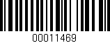 Código de barras (EAN, GTIN, SKU, ISBN): '00011469'