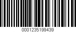 Código de barras (EAN, GTIN, SKU, ISBN): '0001235199439'