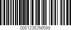 Código de barras (EAN, GTIN, SKU, ISBN): '0001235256569'