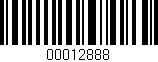 Código de barras (EAN, GTIN, SKU, ISBN): '00012888'