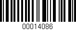 Código de barras (EAN, GTIN, SKU, ISBN): '00014086'