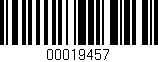 Código de barras (EAN, GTIN, SKU, ISBN): '00019457'