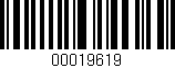 Código de barras (EAN, GTIN, SKU, ISBN): '00019619'