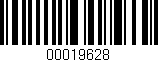Código de barras (EAN, GTIN, SKU, ISBN): '00019628'