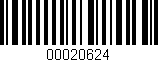 Código de barras (EAN, GTIN, SKU, ISBN): '00020624'