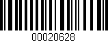 Código de barras (EAN, GTIN, SKU, ISBN): '00020628'