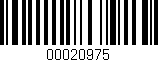 Código de barras (EAN, GTIN, SKU, ISBN): '00020975'