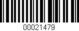 Código de barras (EAN, GTIN, SKU, ISBN): '00021479'