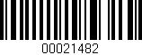 Código de barras (EAN, GTIN, SKU, ISBN): '00021482'
