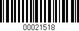 Código de barras (EAN, GTIN, SKU, ISBN): '00021518'