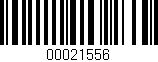 Código de barras (EAN, GTIN, SKU, ISBN): '00021556'