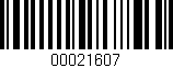 Código de barras (EAN, GTIN, SKU, ISBN): '00021607'