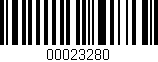Código de barras (EAN, GTIN, SKU, ISBN): '00023280'