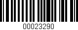 Código de barras (EAN, GTIN, SKU, ISBN): '00023290'