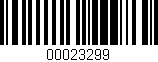 Código de barras (EAN, GTIN, SKU, ISBN): '00023299'