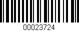 Código de barras (EAN, GTIN, SKU, ISBN): '00023724'