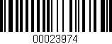 Código de barras (EAN, GTIN, SKU, ISBN): '00023974'