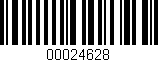 Código de barras (EAN, GTIN, SKU, ISBN): '00024628'